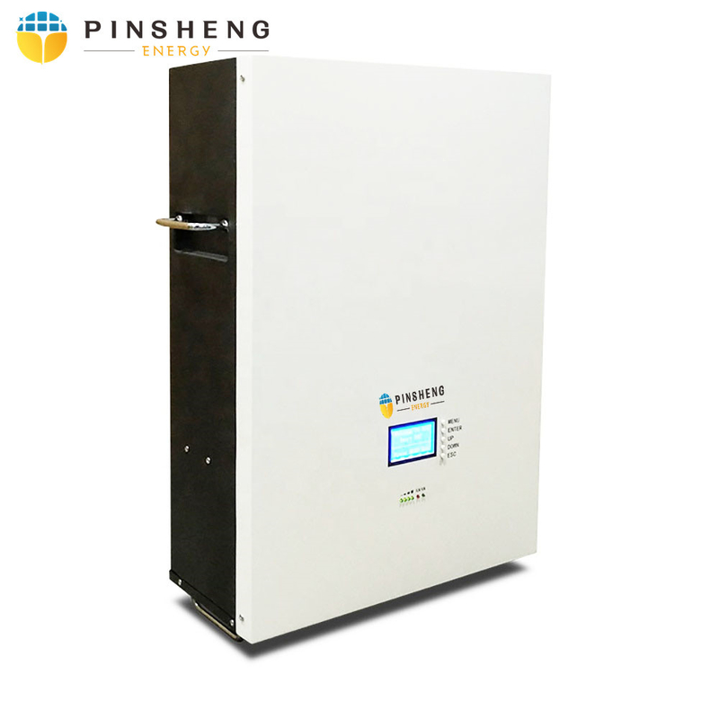 Litio casero Ion Battery Pack 48v 100ah del soporte Lifepo4 de la pared del almacenamiento del poder de la energía