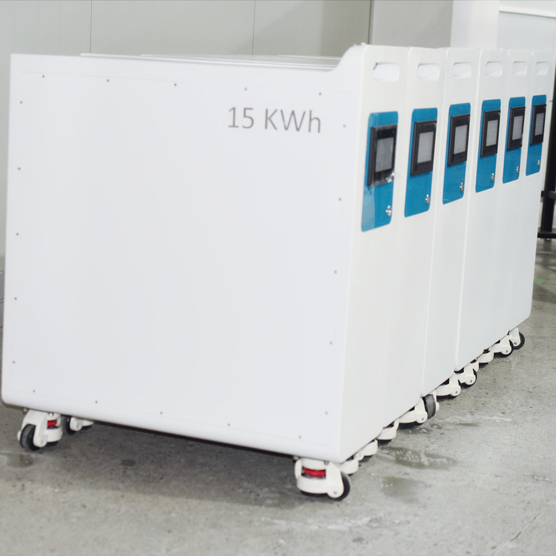 Sistema de energía solar para el litio casero Ion Lifepo de 48V 200AH 10KWH 4 baterías