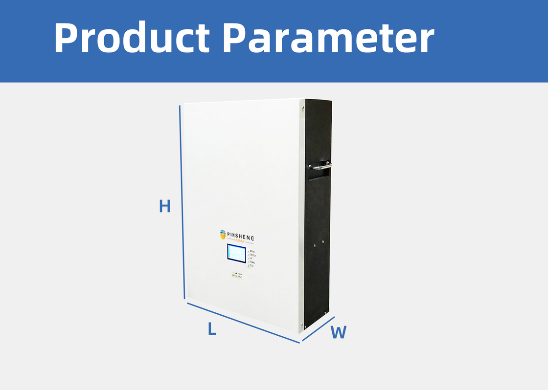Pinsheng batería de fosfato de hierro 10kwh baterías de pared lifepo4 48V 51.2V batería solar de iones de litio 200ah