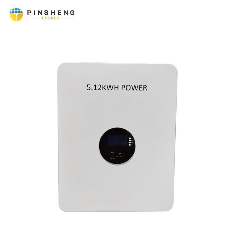 Pinsheng nuevo diseño Batería de iones de litio montada en la pared 48V 100Ah 200ah 5Kwh 10Kwh Powerwall Lifepo4 Baterías de almacenamiento de energía solar
