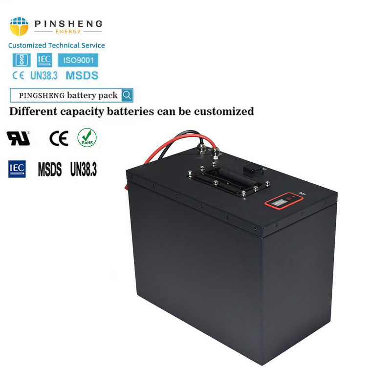 Batería de litio 72v50Ah motocicleta eléctrica IFP célula intelecto sistema de gestión BMS célula de litio batería de iones de litio