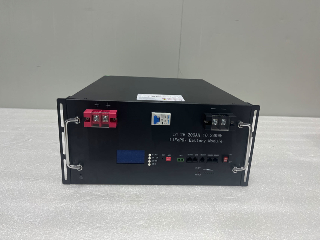 Ciclos profundos Almacenamiento de energía Batería gabinete 48v Batería batería solar paquete de batería servidor Rack Almacenamiento de energía
