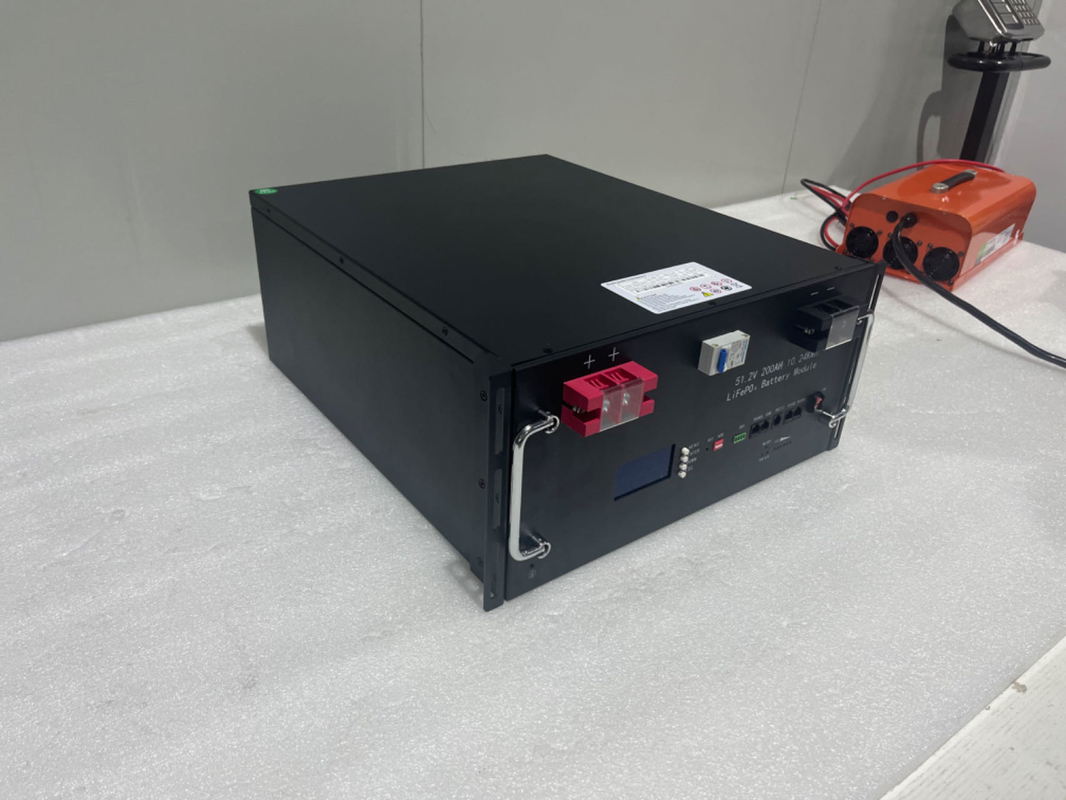 48v 200ah Lifepo4 Batería Pack Rack Mount Lifepo4 Iones de litio y fosfato Batería de almacenamiento grande Lifepo4 Batería de celda