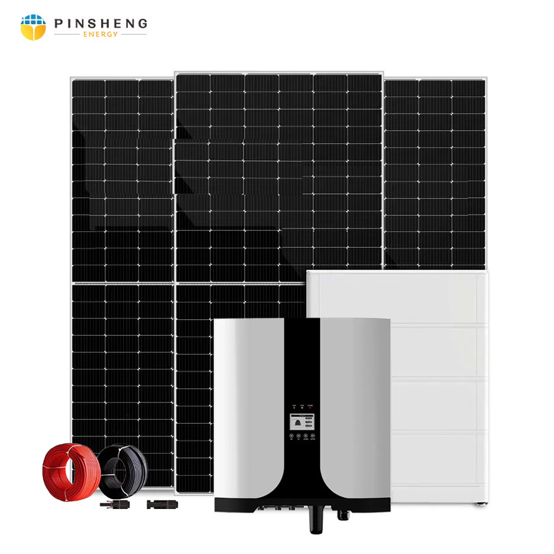 PINSHENG 2024 Promoción 550W Mono Panel Solar Montaje en el techo paneles solares fotovoltaicos con el mercado de la UE