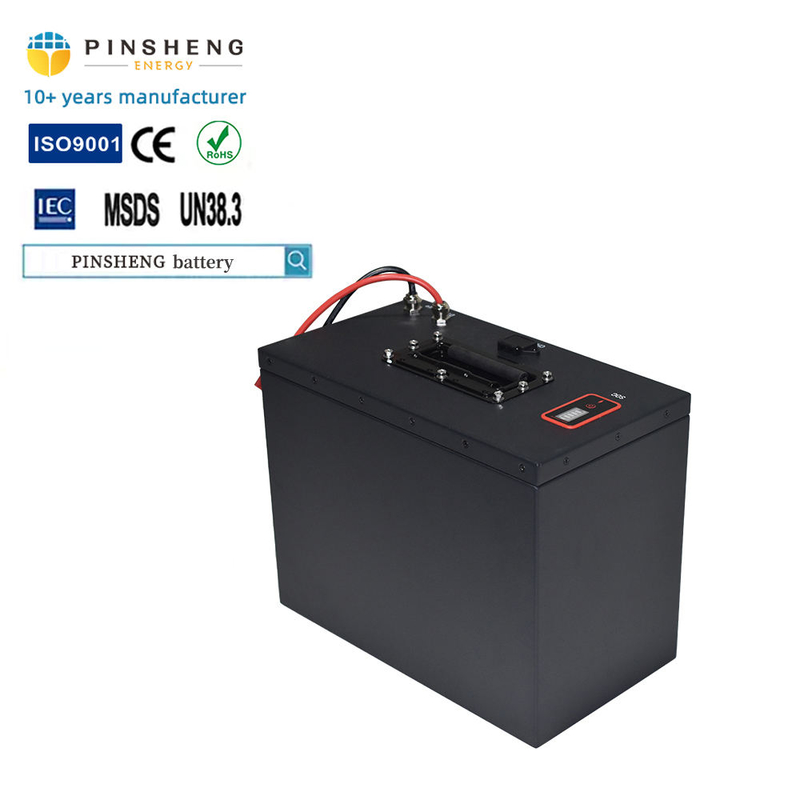 PINSHENG ENERGY Batería de sistema de energía solar de iones de litio LiFePO4 12V 12.8V 100Ah 200Ah 300Ah Baterías solares portátiles