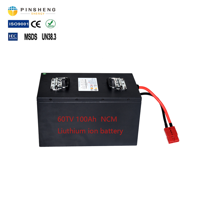 60V 100Ah LiFePO4 Lithium Battery with 6KWh Energy 4000 Cycles and 5 Years Warranty for Electric Vehicles