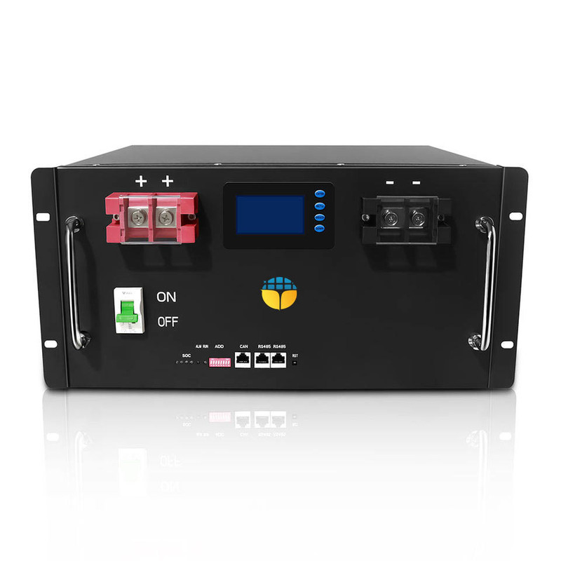 Batería LiFePO4 de 48V 200Ah con vida útil de ciclo de 6000 veces 51.2V 5KWh Almacenamiento de energía solar Batería de iones de litio