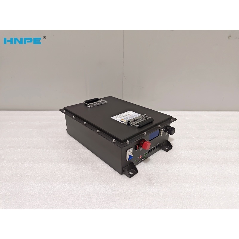 Batería de litio LiFePO4 de alta calidad HNPE CE 25.6V 100AH, montada en rack, para almacenamiento de energía solar, con temperatura de funcionamiento de 0-55°C
