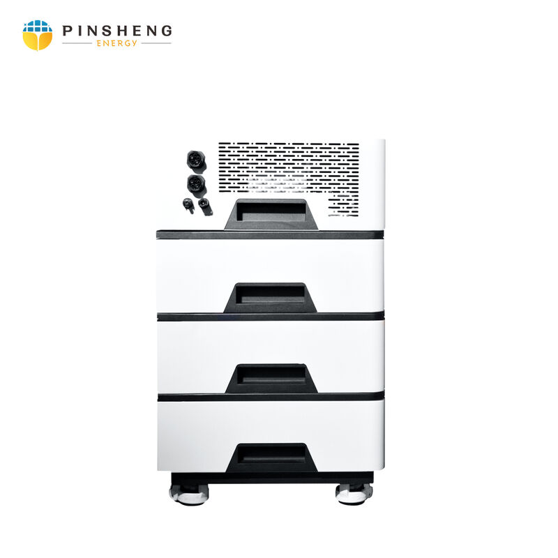 nuevo diseño suministro comercial 5kw 10kw kit completo con Bluetooth inversor híbrido sistema de almacenamiento de energía solar 51.2V batería de litio