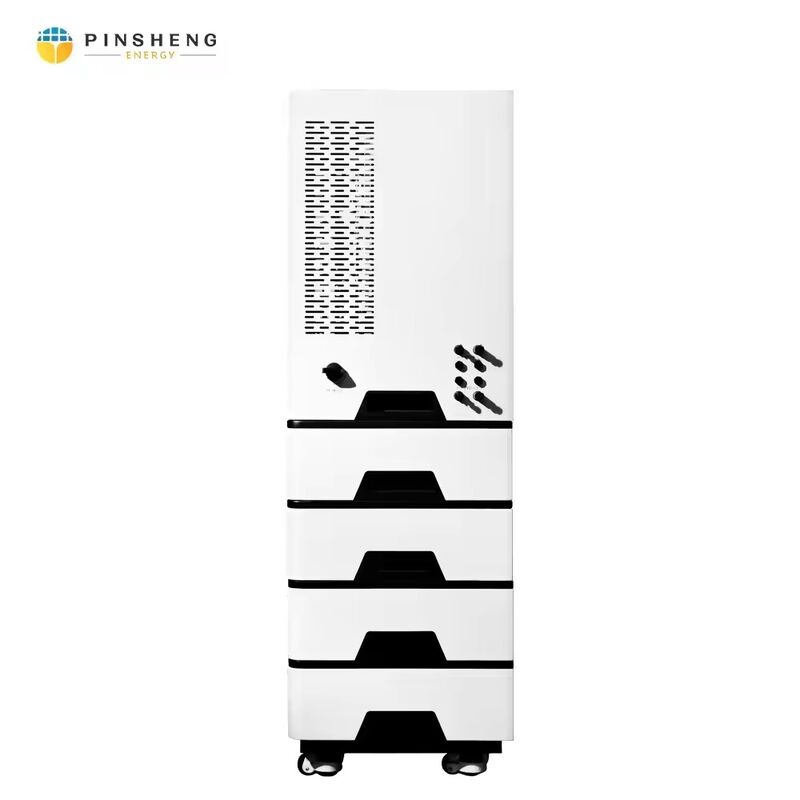 Sistema de almacenamiento de energía solar con batería, inversor y todo en uno de 48v Lifepo4 de 10kwh, 15kwh, 20kwh, 25kwh y 30kwh para el hogar