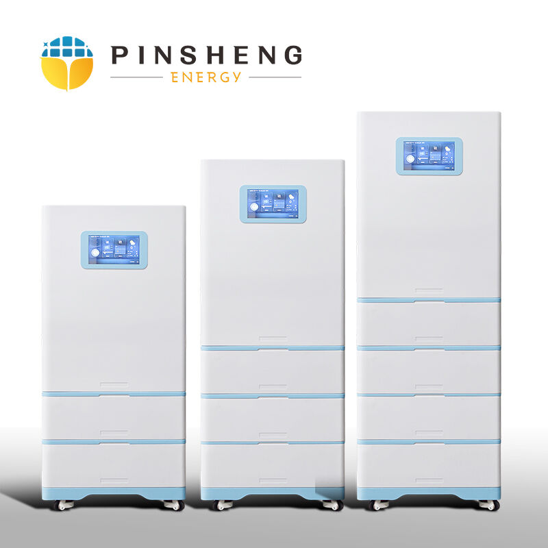PINSHENG Alta tensión 10Kw 20Kwh 25Kwh 30Kwh Batería para uso doméstico Todo en un inversor Sistema híbrido de energía solar