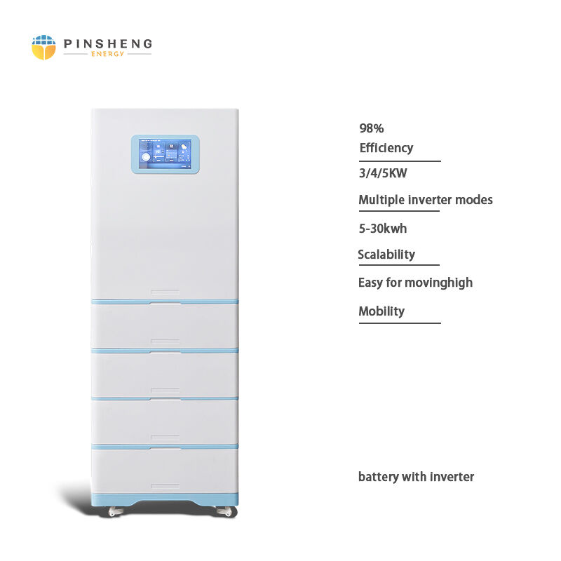 Precio al por mayor Solar 48v 5120wh 10kwh ess Todo en uno Batería de litio apilable Incluye Inversor Sistema de almacenamiento de energía para el hogar