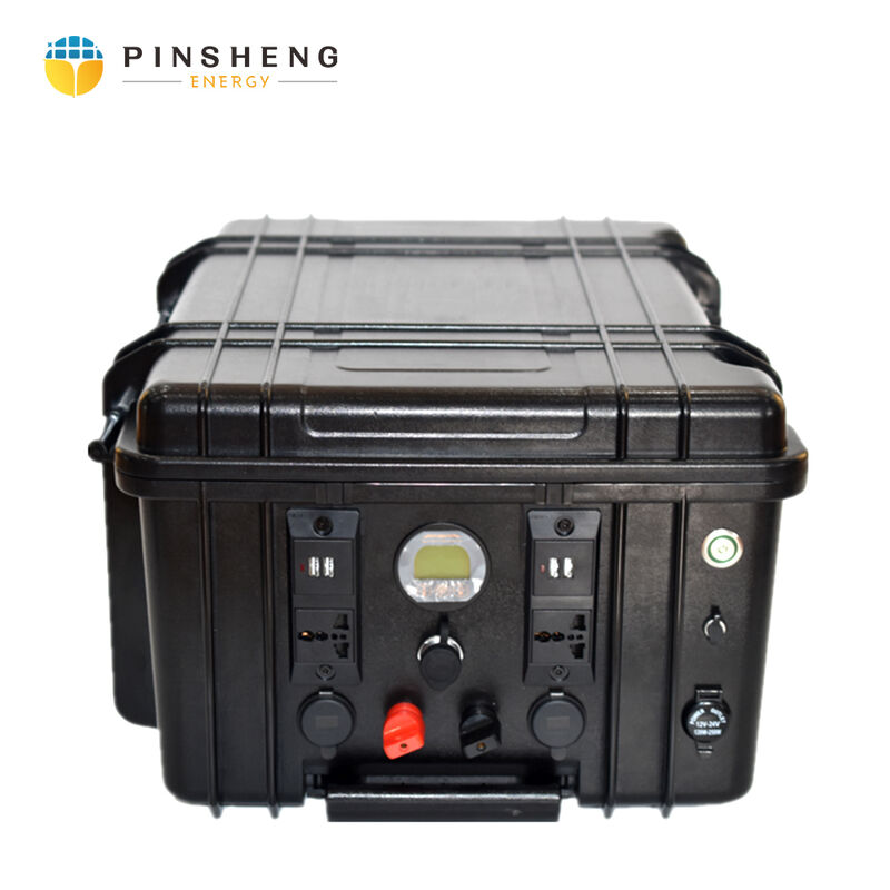 PINSHENG 700Wh 1000W Ultra compacto Super silencioso salida DC al aire libre camping generador solar portátil 220V