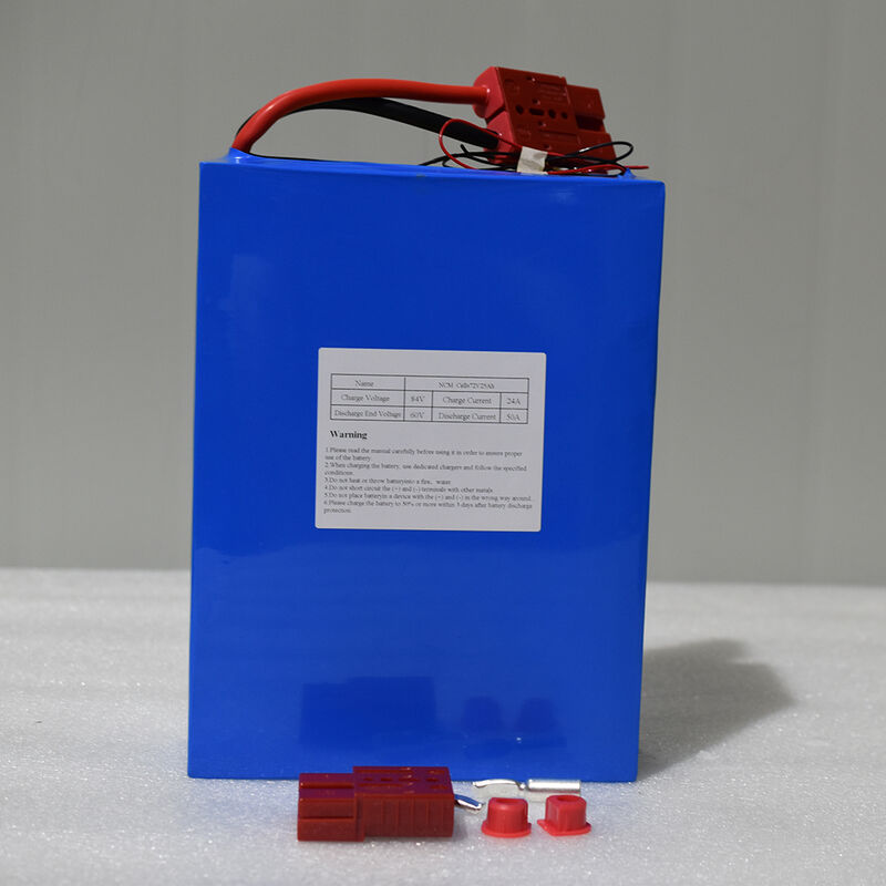 Batería de Litio de Fosfato de Hierro y Litio de Alta Capacidad de Ciclo Profundo para Bicicleta Eléctrica y Scooter 72v 40ah 5000w