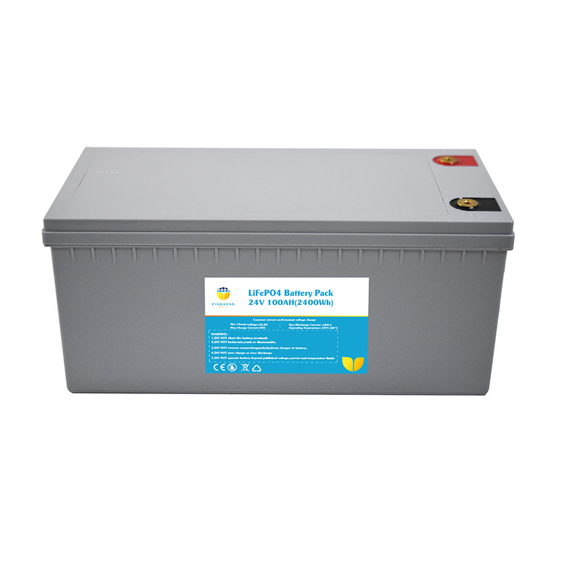 Paquete profundo de la batería de ión de litio de la batería solar LiFePO4 del ciclo 24V para el almacenamiento de energía