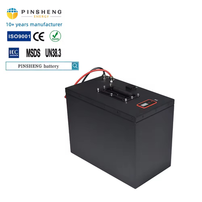 Pinsheng Batería de litio de alta eficiencia de 72V 50Ah cortable para vehículos eléctricos