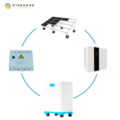 PINSHENG Batería de litio 15kWh 51.2V 280Ah 300Ah Casa LiFePO4 Batería de almacenamiento de energía solar Batería para uso doméstico