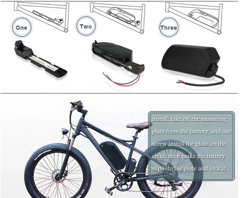 batería de 36V 12Ah Li-Ion Bottle Case Lithium Ion con el cargador