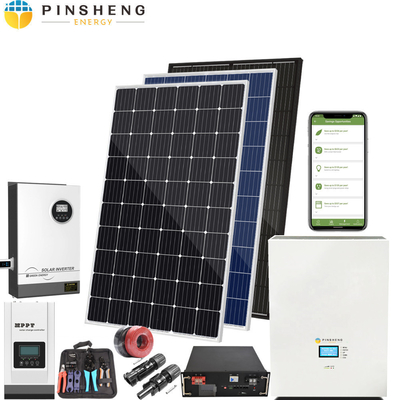 ON GRID OFF GRID Sistema de energía solar 3KW 5KW 10KW 15KW para energía solar doméstica
