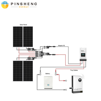 Del almacenamiento completo 5kwh 10kw 8kw de la batería de la Sistema Solar de la rejilla